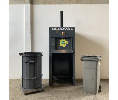 Vente Tasseur de poubelle pour conteneur 2 roues 180 à 240 litres TH2436 (DECOVAL SERVIPACK)