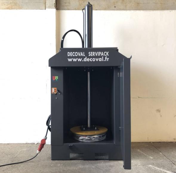 Achat Presse à fût métallique 60 - 220 litres PF25V - Chambre mono-fût