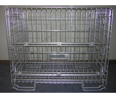 Conteneur en fil pour collecte D3E