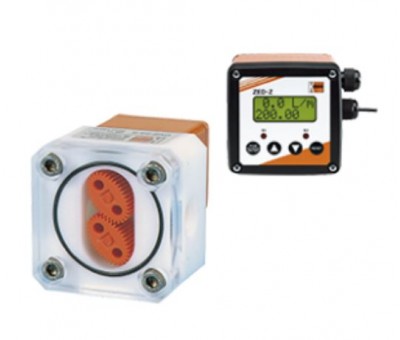 Compteur de débit à roues pour liquides visqueux OVZ