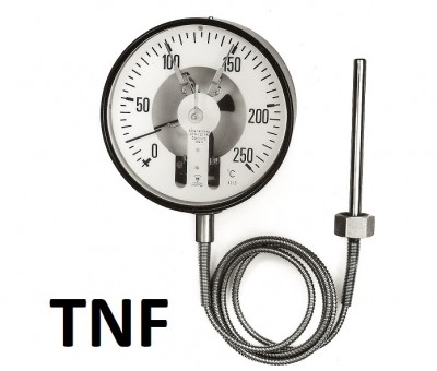 Thermomètre à capillaire à remplissage d'azote TNF