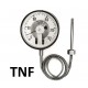 Thermomètre à capillaire à remplissage d'azote TNF