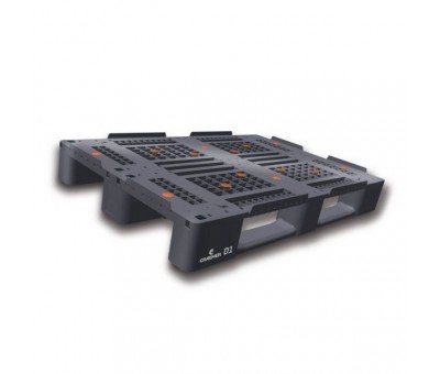 Palette plastique industrielle 800x1200 mm qualité alimentaire