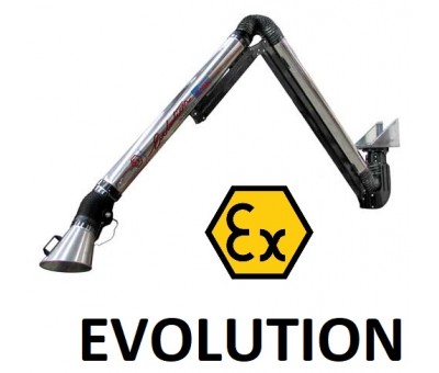 Bras d'aspiration ATEX Evolution No Smoke