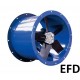 Ventilateur hélicoïde grand volume d'air basse pression EFD EFT