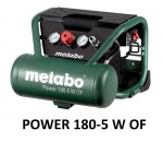 Compresseur portable 5 L 8 bar METABO POWER 180-5 W OF - METABO
