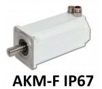 Servomoteur brushless compatible industrie alimentaire IP67 AKM-F - ROSIER MECATRONIQUE