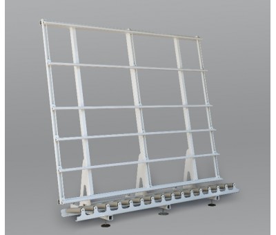 Dosseret métallique pour transport de plaque panneau porte