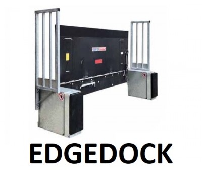 Pont de chargement électro hydraulique anti écrasement Edgedock