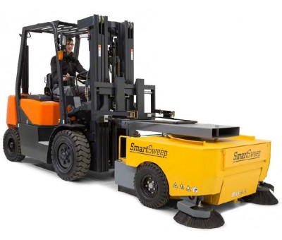 Achat Balai mécanique de chariot élévateur Smartsweep