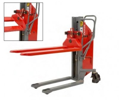 Gerbeur électrique basculeur de charge 800 kg levée 900 mm