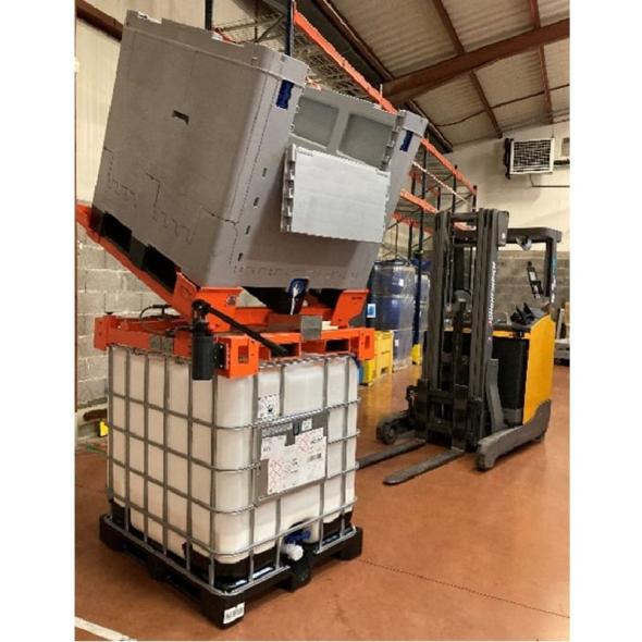 Devis Basculeur de conteneur cuve à cuve LRE Evo