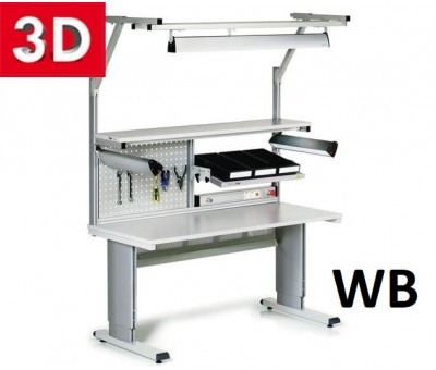 Achat Configurateur 3D de poste de travail ergonomique industriel