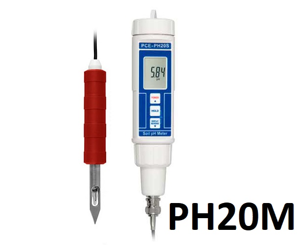 ph Mètre portable pour mesure de pH alimentaire PCE-PH 20 M