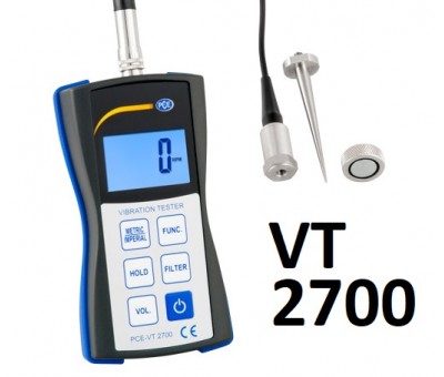 Vibromètre portable multifonction PCE-VT 2700