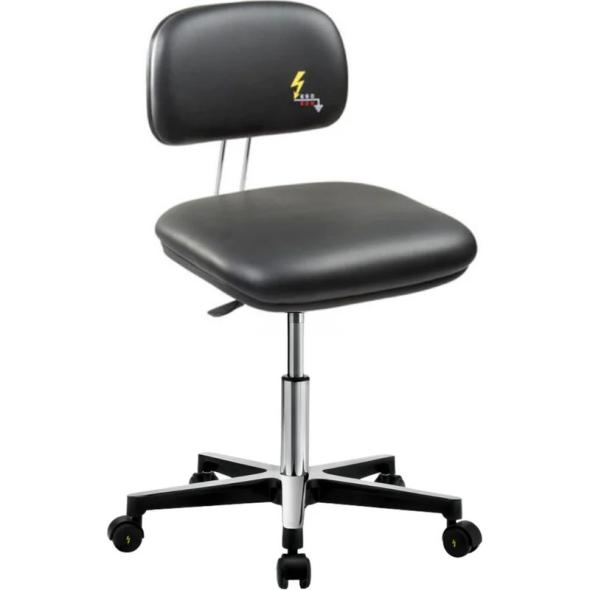 Chaise ESD à roulettes tissu antistatique ANT 230