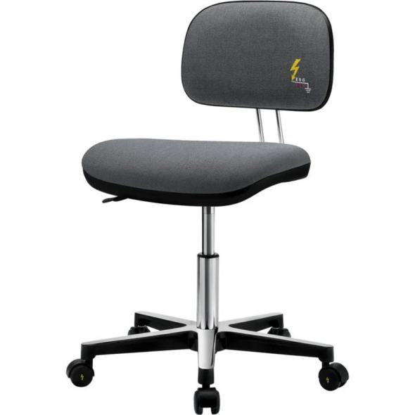 Achat Chaise ESD à roulettes tissu antistatique ANT 230