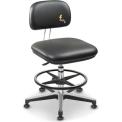Chaise haute ESD assise cuir conducteur ANT 239EN