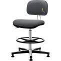 Achat Chaise haute ESD assise cuir conducteur ANT 239EN