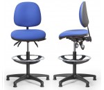 Chaise haute ergonomique de caisse CAS70VHRPP - SIEGES & COMPAGNIE
