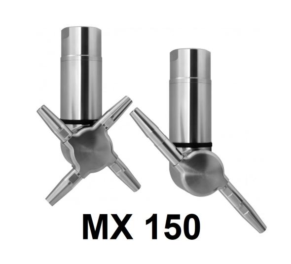 Tête de lavage rotative inox TANKO® MX150 2/4 buses - auto-nettoyante