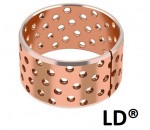 Palier en bronze CuSn8pour applications lubrifiées LD® - GGB France