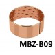 Bague bronze CuSn8 antifriction MBZ-B09