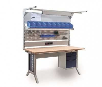 Etabli modulable réglable en hauteur Workline