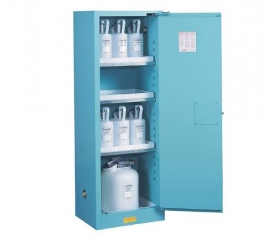 Armoire pour produits corrosifs étroite Slimline