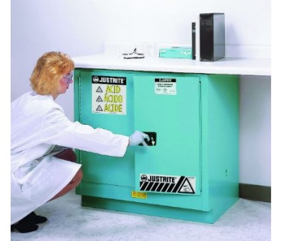 Armoire à produits corrosifs sous paillasse