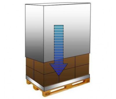 Coiffe isotherme de protection pour palette Isoltoo