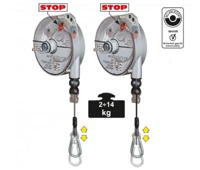 Equilibreur à blocage de course - jusqu’à 14 kg