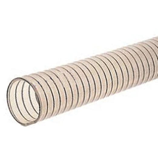 Tuyau PVC à spire acier - alimentaire et eaux chargées - HTI SERVICES