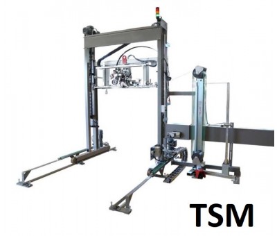 Machine à cercler les palettes verticale ultra rapide TSM 3000