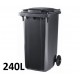 Conteneur plastique roulant - 2 roues - 240 litres