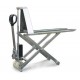 Transpalette haute levée manuelle inox aisi 304 - 1000 kg