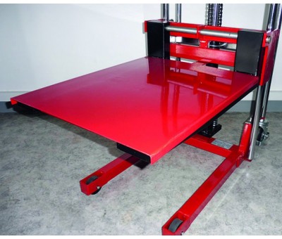 Vente Mini gerbeur manuel hydraulique à écartement de fourche réglable MG400 (TELIP)