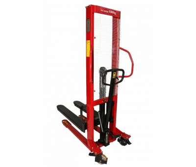 Gerbeur manuel GMH 500 à 1500 kg levée hydraulique 1600 mm