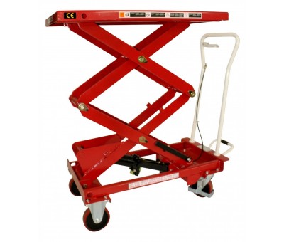 Table élévatrice mobile double ciseau