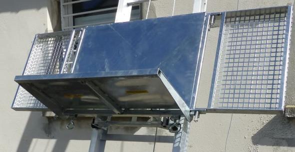 Comparateur Monte-matériaux électrique emboîtable à treuil - TOUTLEV 250