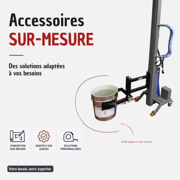 Vente Gerbeurs semi électriques industriels ergonomique polyvalent MULTILIFT Capacité 80 à 300 kg en acier ou Inox (TELIP)