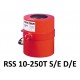 Vérin hydraulique court 10 à 250 tonnes S/E D/E type RSS