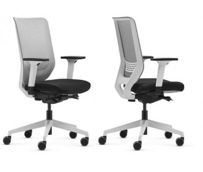 Fauteuil ergonomique de bureau TO-SYNC Pro white