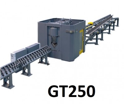 Ligne automatique de poinçonnage cisaillage de cornières Gamma Traction