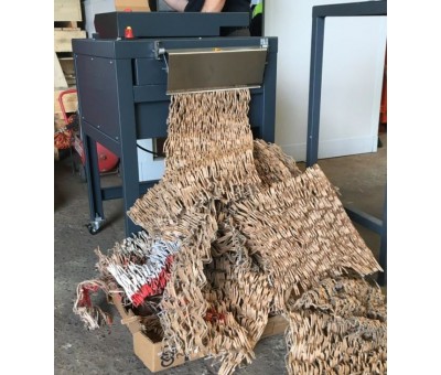 Matelasseur de carton simple et double cannelure pour calage de colis et emballage