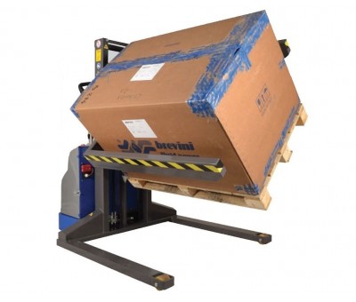 Gerbeur basculeur de charge 45° tout électrique