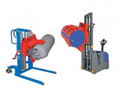 Pince pour retournement latéral de fût / bouteille