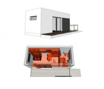 Habitation modulaire pour PMR