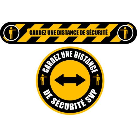 Signalisation au sol : Gardez une distance de sécurité - BOPLAN