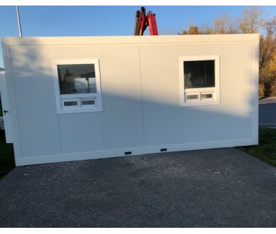 Module d'accueil pour transporteurs en zone logistique